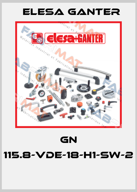 GN 115.8-VDE-18-H1-SW-2  Elesa Ganter