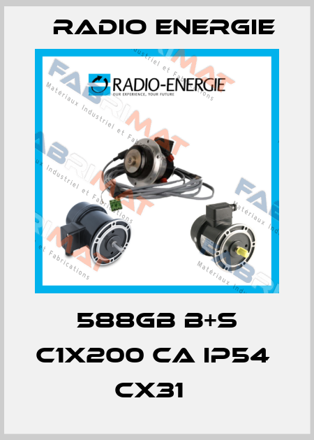 588GB B+S C1X200 CA IP54  CX31   Radio Energie