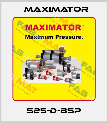 S25-D-BSP Maximator