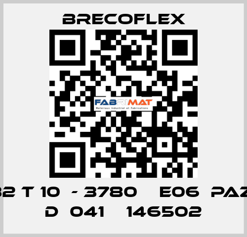 32 T 10  - 3780    E06  PAZ  D  041    146502 Brecoflex