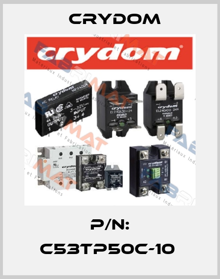 P/N: C53TP50C-10  Crydom