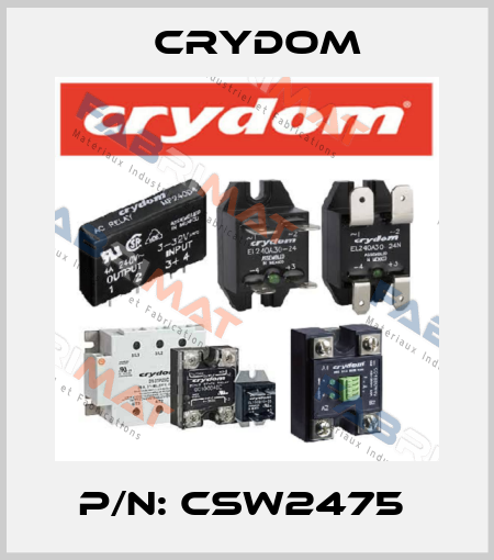 P/N: CSW2475  Crydom