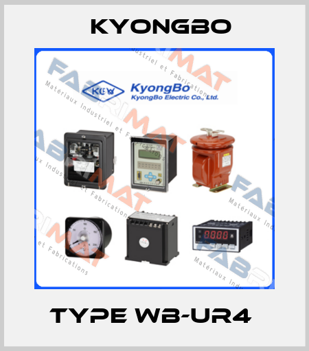 type WB-UR4  Kyongbo