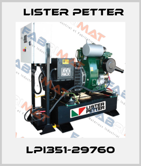 LPI351-29760 Lister Petter