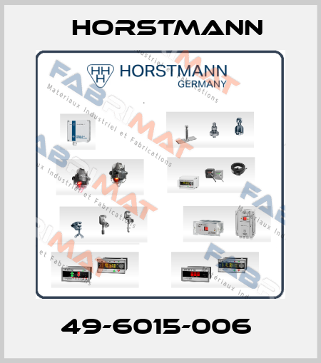 49-6015-006  Horstmann