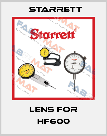 Lens for HF600 Starrett