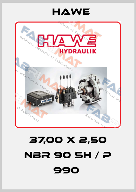 37,00 X 2,50 NBR 90 SH / P 990  Hawe