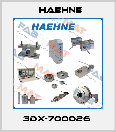 3DX-700026  HAEHNE