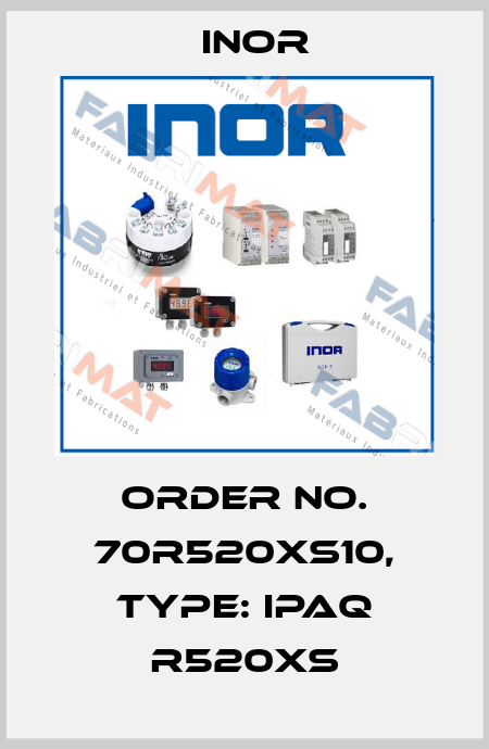 Order No. 70R520XS10, Type: IPAQ R520XS Inor