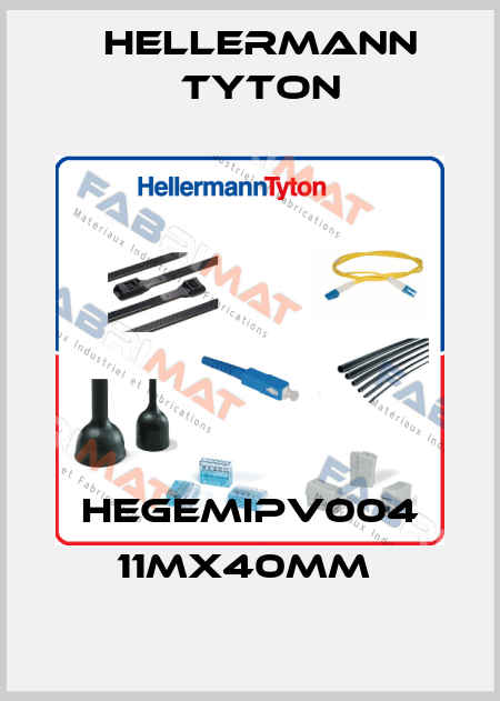 HEGEMIPV004 11MX40MM  Hellermann Tyton