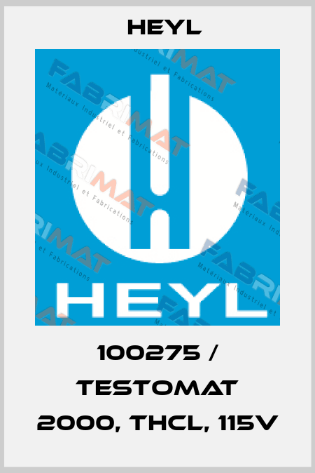 100275 / Testomat 2000, THCL, 115V Heyl