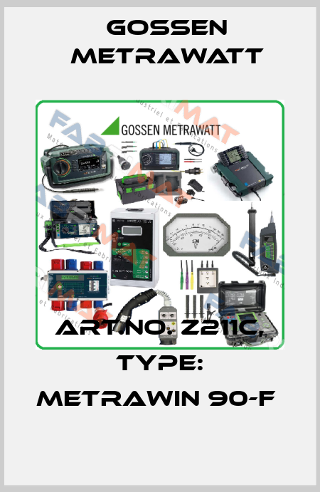 Art.No. Z211C, Type: METRAwin 90-F  Gossen Metrawatt