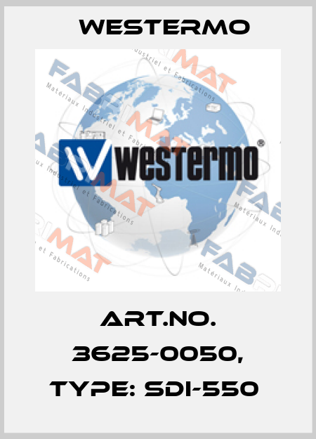 Art.No. 3625-0050, Type: SDI-550  Westermo