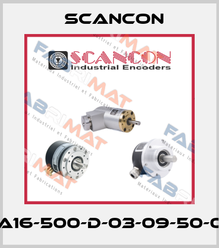 SCA16-500-D-03-09-50-01-S Scancon