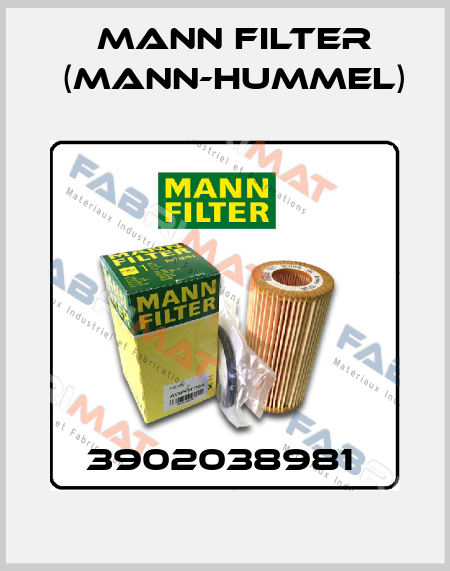 3902038981  Mann Filter (Mann-Hummel)