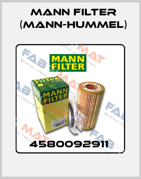 4580092911  Mann Filter (Mann-Hummel)