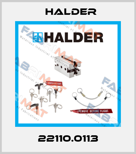 22110.0113 Halder