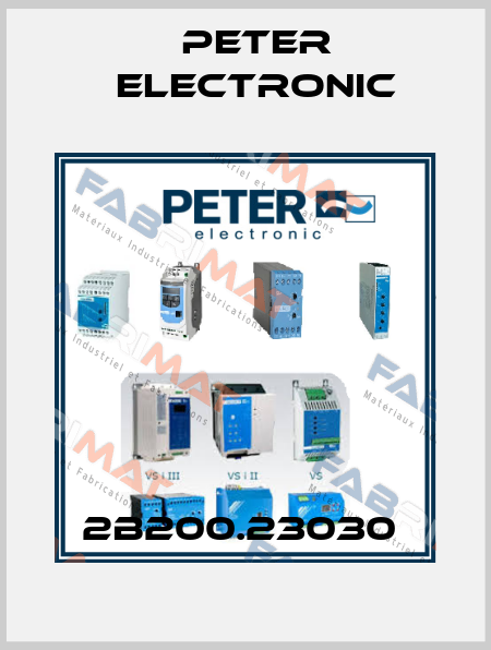 2B200.23030  Peter Electronic