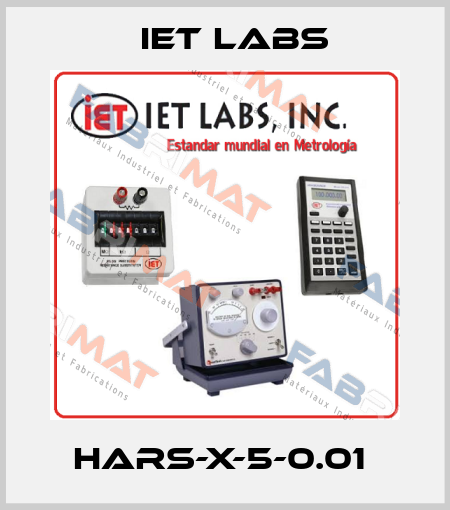 HARS-X-5-0.01  IET Labs