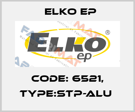 Code: 6521, Type:STP-ALU  Elko EP