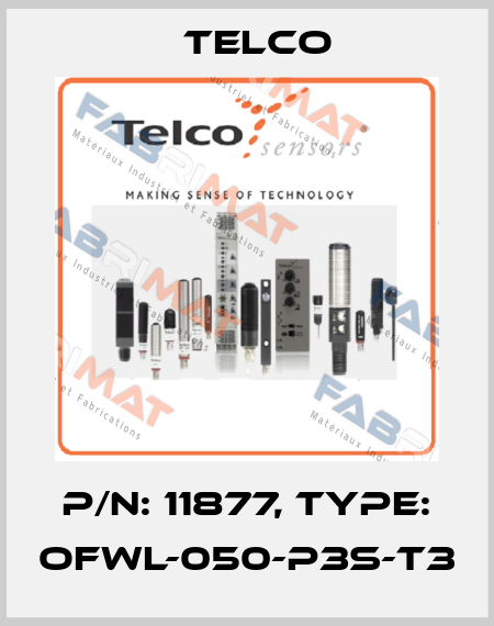 p/n: 11877, Type: OFWL-050-P3S-T3 Telco