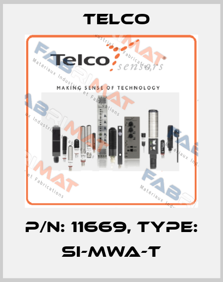 P/N: 11669, Type: SI-MWA-T Telco