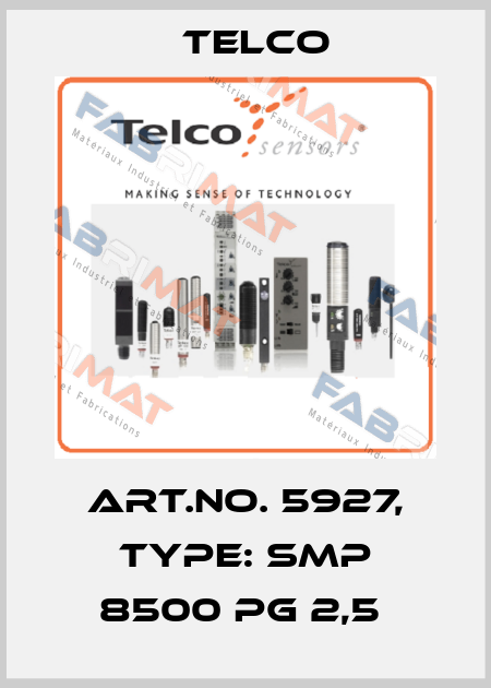 Art.No. 5927, Type: SMP 8500 PG 2,5  Telco