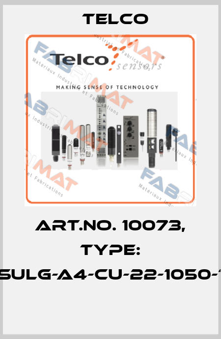 Art.No. 10073, Type: SULG-A4-CU-22-1050-1  Telco