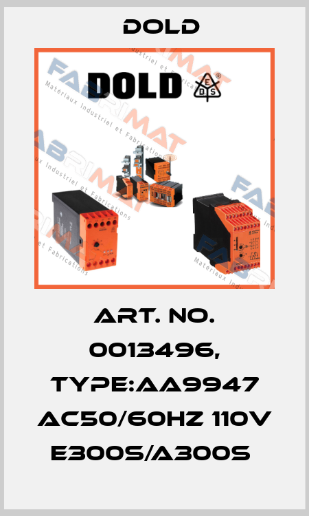Art. No. 0013496, Type:AA9947 AC50/60HZ 110V E300S/A300S  Dold