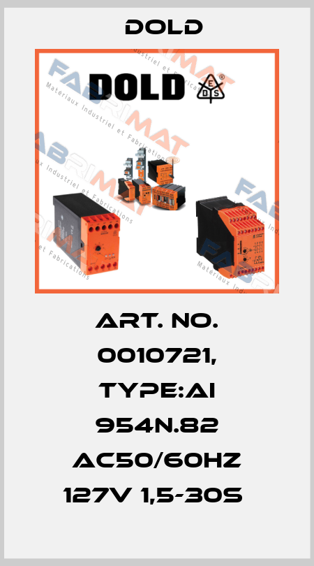 Art. No. 0010721, Type:AI 954N.82 AC50/60HZ 127V 1,5-30S  Dold