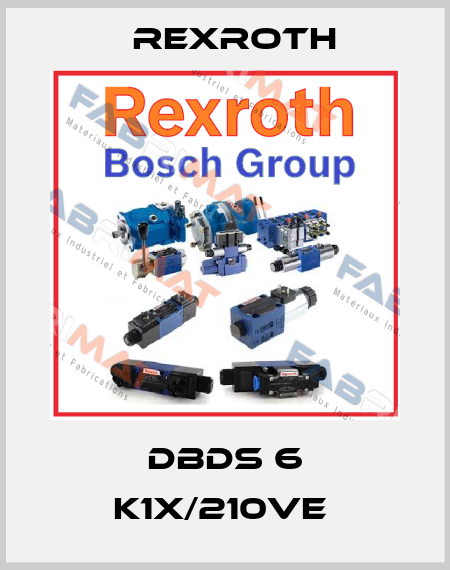 DBDS 6 K1X/210VE  Rexroth