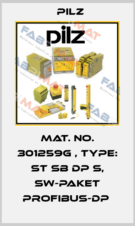 Mat. No. 301259G , Type: ST SB DP S, SW-Paket PROFIBUS-DP  Pilz