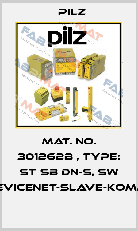 Mat. No. 301262B , Type: ST SB DN-S, SW DeviceNet-Slave-Komm.  Pilz