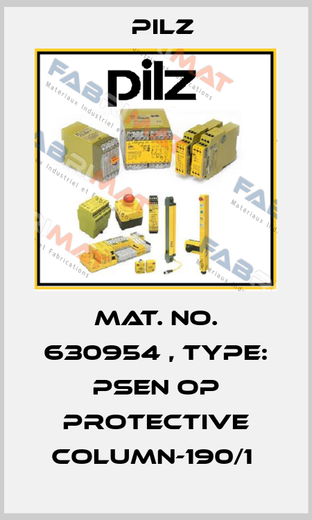 Mat. No. 630954 , Type: PSEN op Protective Column-190/1  Pilz