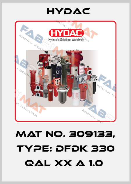 Mat No. 309133, Type: DFDK 330 QAL XX A 1.0  Hydac