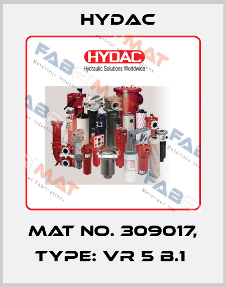 Mat No. 309017, Type: VR 5 B.1  Hydac