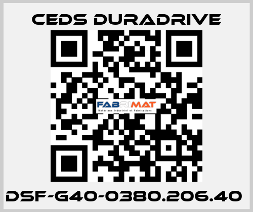 DSF-G40-0380.206.40  Ceds Duradrive