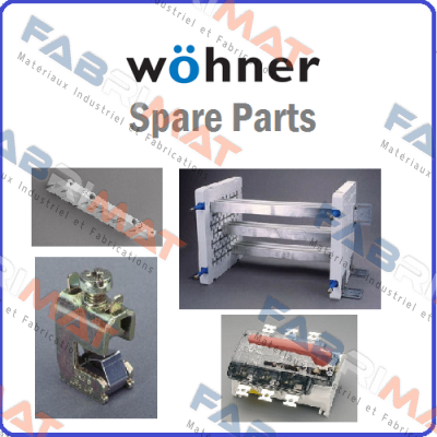 PE/N BUSBAR SUPPORTS   1-POL {1601.00}  Wöhner