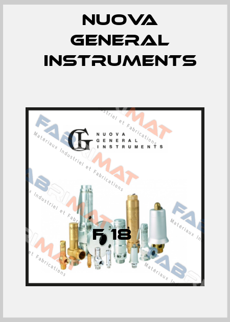 F 18  Nuova General Instruments