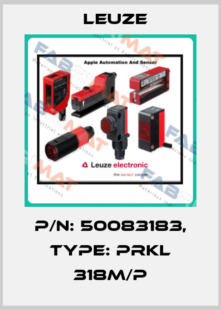 p/n: 50083183, Type: PRKL 318M/P Leuze