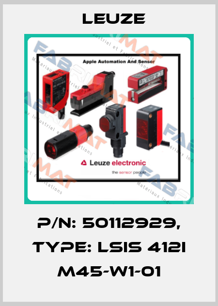 p/n: 50112929, Type: LSIS 412i M45-W1-01 Leuze