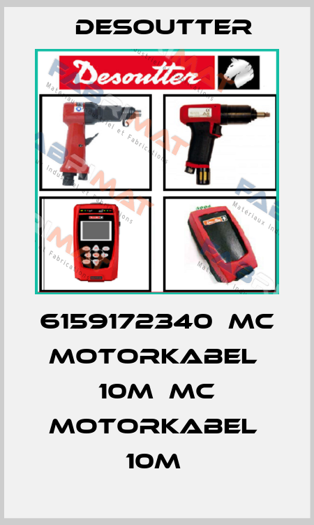 6159172340  MC MOTORKABEL  10M  MC MOTORKABEL  10M  Desoutter