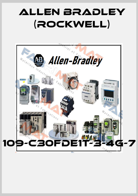 109-C30FDE1T-3-4G-7  Allen Bradley (Rockwell)
