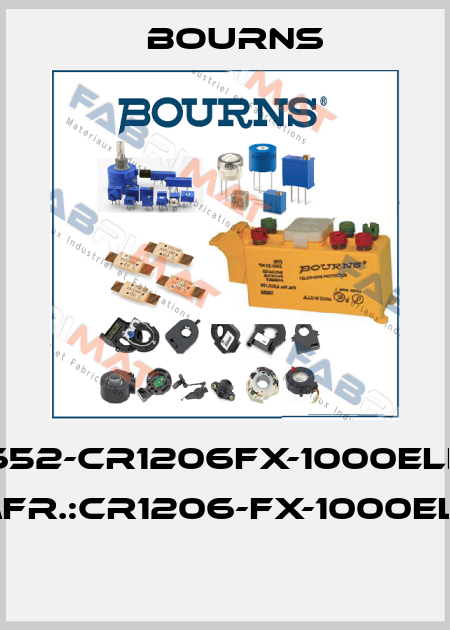 652-CR1206FX-1000ELF Mfr.:CR1206-FX-1000ELF  Bourns