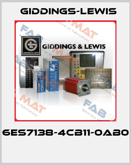 6ES7138-4CB11-0AB0  Giddings-Lewis