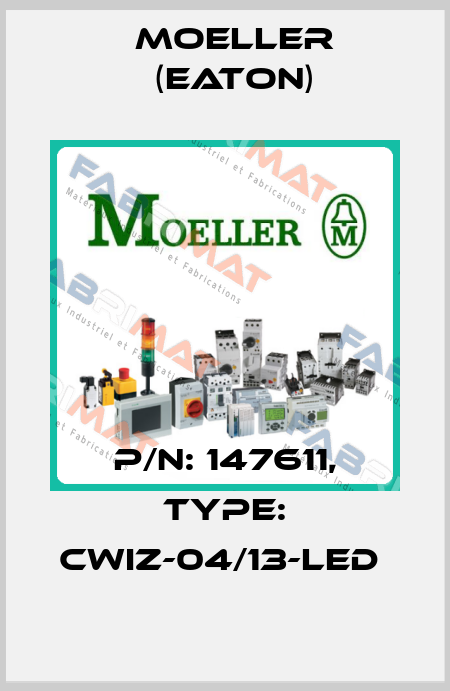 P/N: 147611, Type: CWIZ-04/13-LED  Moeller (Eaton)