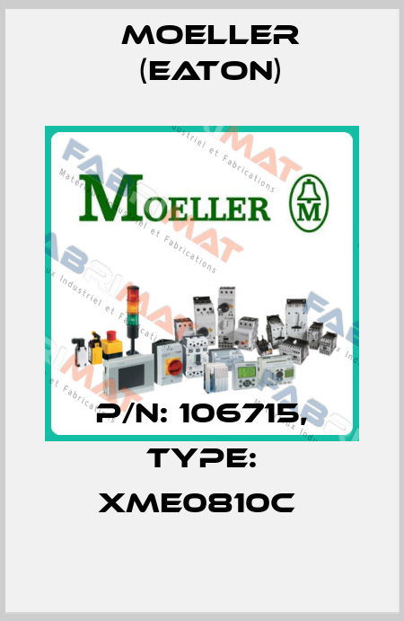 P/N: 106715, Type: XME0810C  Moeller (Eaton)
