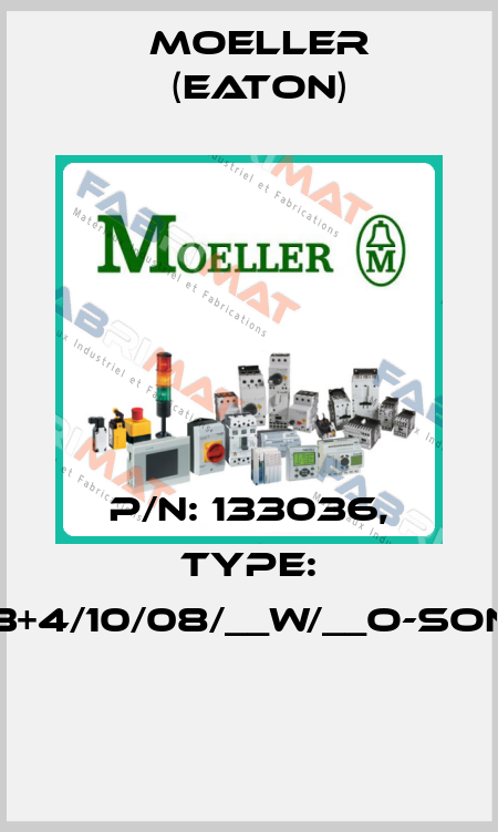 P/N: 133036, Type: XMI40/3+4/10/08/__W/__O-SOND-RAL*  Moeller (Eaton)