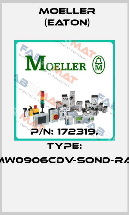 P/N: 172319, Type: XMW0906CDV-SOND-RAL*  Moeller (Eaton)