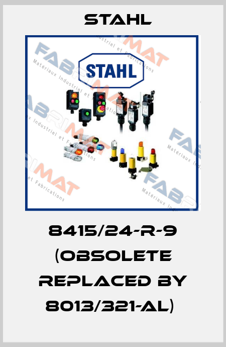 8415/24-R-9 (OBSOLETE REPLACED BY 8013/321-AL)  Stahl